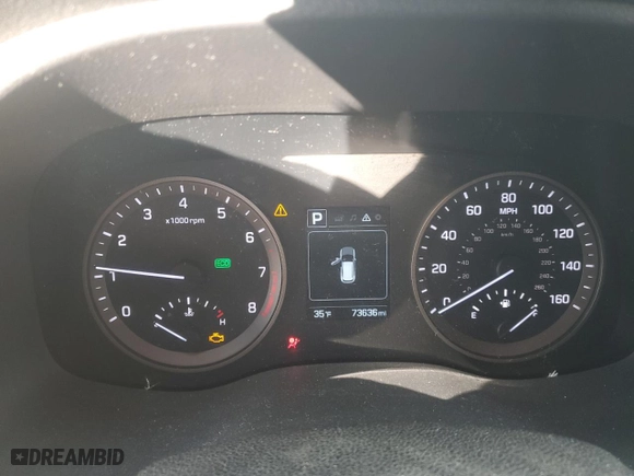 2016 Hyundai Tucson Limited with VIN KM8J33A20GU029753, listed as a Copart auction lot 48257545 with 73,636 mi miles and Salvage Title. Bid and sale history available at carsss.com. Image 9.