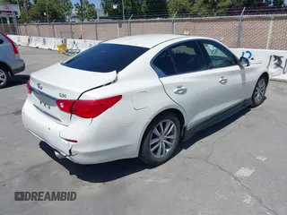 2017 Infiniti Q50 Premium with VIN JN1EV7AP1HM737470, listed as a IAAI auction lot 42542462 with 69,919 mi miles and . Bid and sale history available at DreamBid. Image 4.