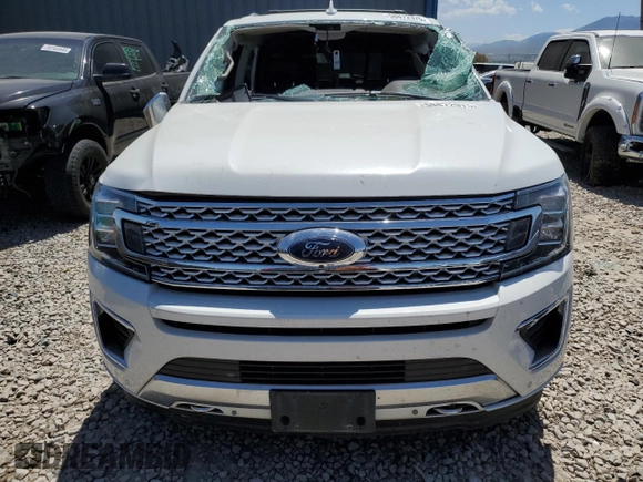 2020 Ford Expedition Max Platinum with VIN 1FMJK1MT5LEA92475, listed as a Copart auction lot 58872975 with 63,215 mi miles and Salvage title. Bid and sale history available at DreamBid. Image 5.