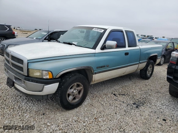 1996 Dodge Ram 1500 with VIN 3B7HC13Z5TG185947, listed as a Copart auction lot 84392494 with 178,592 mi miles and Salvage Title. Bid and sale history available at carsss.com. Image 1.