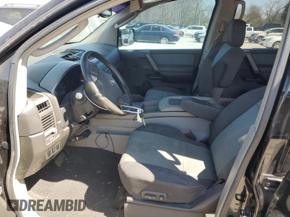 2004 Nissan Titan SE with VIN 1N6AA07A44N550324, listed as a Copart auction lot 48570595 with 206,330 mi miles and Salvage title. Bid and sale history available at DreamBid. Image 7.