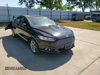 2016 Ford Fusion Titanium with VIN 3FA6P0SU4GR405106, listed as a Copart auction lot 54958025 with 90,230 mi miles and Salvage title. Bid and sale history available at DreamBid. Image 14.