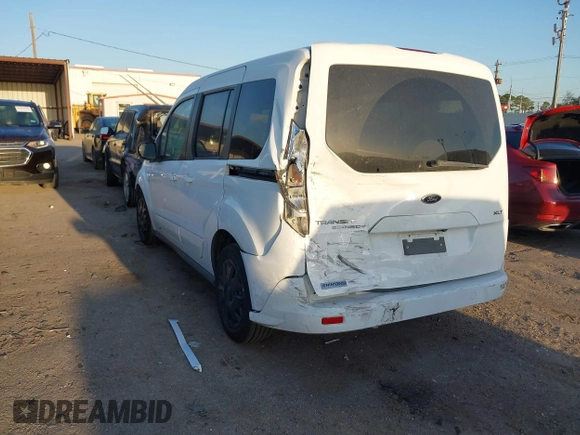 2015 Ford Transit Connect XLT with VIN NM0AE8F78F1174634, listed as a IAAI auction lot 41991599 with 65,274 mi miles and . Bid and sale history available at DreamBid. Image 3.