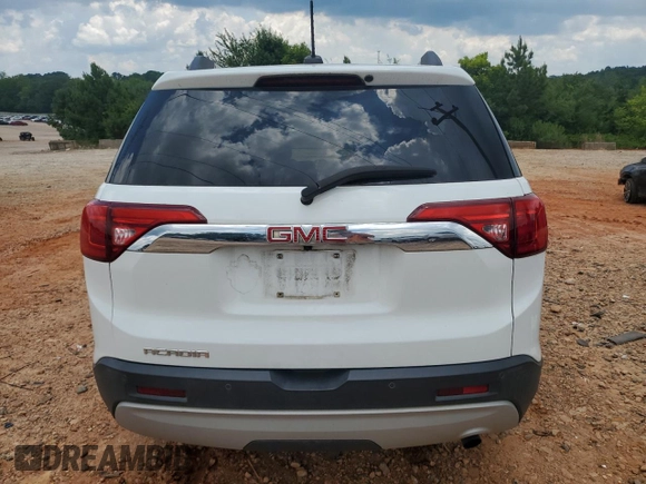 2017 GMC Acadia SLT with VIN 1GKKNMLA6HZ217036, listed as a Copart auction lot 59484335 with 160,985 mi miles and Salvage title. Bid and sale history available at DreamBid. Image 6.