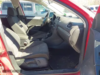 2013 Volkswagen Golf TDI with VIN WVWDM7AJ3DW135479, listed as a IAAI auction lot 41595762 with 153,457 mi miles. Bid and sale history available at carsss.com. Image 5.