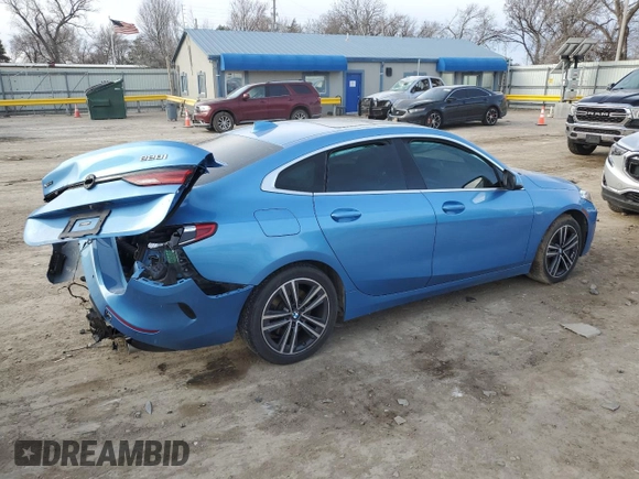 2020 BMW 2 Series 228i xDrive z VIN WBA73AK00L7G11408, wystawiony jako Copart lot #47592445 z przebiegiem 63 709 mil mil oraz Szkoda całkowita • Salvage title. Historia ofert i sprzedaży dostępna na DreamBid. Obrazek 3.