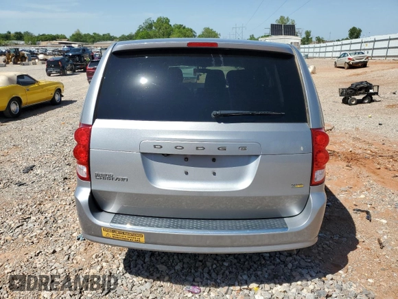 2018 Dodge Grand Caravan SE Plus with VIN 2C4RDGBG9JR176504, listed as a Copart auction lot 53488885 with 95,039 mi miles and Salvage Title. Bid and sale history available at DreamBid. Image 6.