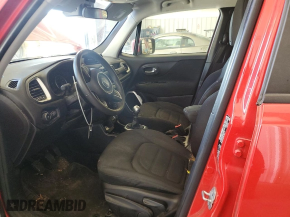 2018 Jeep Renegade Latitude with VIN ZACCJABH4JPH14115, listed as a Copart auction lot 88845175 with 49,339 mi miles and Salvage title. Bid and sale history available at DreamBid. Image 7.