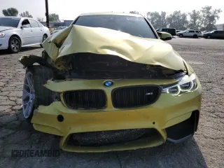 2015 BMW M3 with VIN WBS3C9C58FP804331, listed as a Copart auction lot 62507465 with 97,783 mi miles and Salvage title. Bid and sale history available at DreamBid. Image 5.