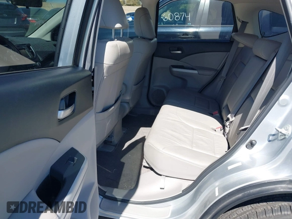 2012 Honda CR-V EX-L with VIN JHLRM4H7XCC025384, listed as a IAAI auction lot 41763825 with 93,824 mi miles. Bid and sale history available at carsss.com. Image 8.
