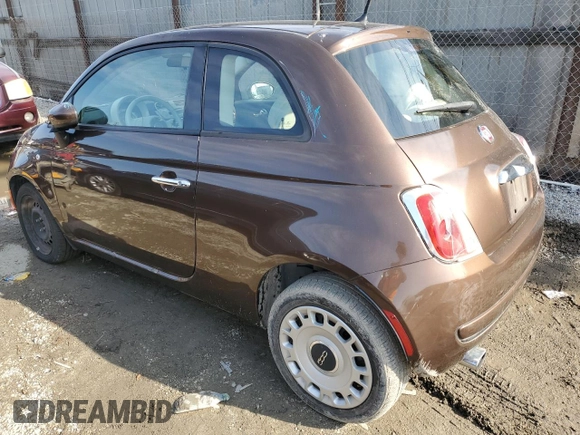 2014 FIAT 500 Pop with VIN 3C3CFFAR8ET259975, listed as a Copart auction lot 42727735 with 84,804 mi miles and Clean Title. Bid and sale history available at carsss.com. Image 2.