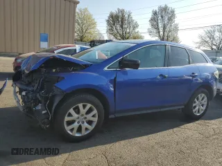 2007 Mazda CX-7 Sport with VIN JM3ER293370118596, listed as a Copart auction lot 53685115 with 195,995 mi miles and Salvage Title. Bid and sale history available at carsss.com. Image 1.
