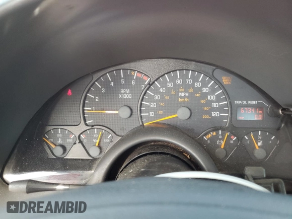 1999 Pontiac Firebird Firebird с VIN 2G2FS22K2X2213687, выставлен на аукционе Copart как лот 65068475 с пробегом 67 341 миль миль и Чистый • Clean title. История ставок и продаж доступна на DreamBid. Изображение 9.
