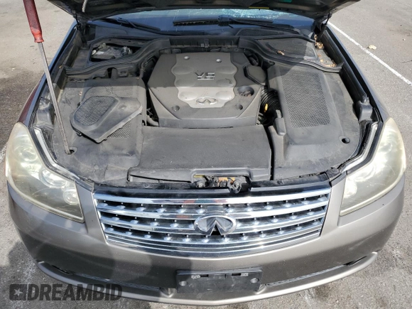2007 Infiniti M Sport with VIN JNKAY01E77M302135, listed as a Copart auction lot 75959464 with 186,491 mi miles and Salvage Title. Bid and sale history available at DreamBid. Image 11.