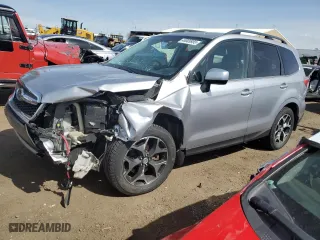 2014 Subaru Forester 2.0XT Premium with VIN JF2SJGDCXEH412617, listed as a Copart auction lot 49009955 with 130,498 mi miles and Salvage Title. Bid and sale history available at carsss.com. Image 1.