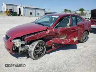 2008 Lexus IS 250 z VIN JTHCK262982019950, wystawiony jako Copart lot #56975195 z przebiegiem Nie podano mil oraz Szkoda całkowita • Salvage title. Historia ofert i sprzedaży dostępna na DreamBid. Obrazek 1.