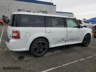 2014 Ford Flex SEL with VIN 2FMGK5C88EBD21017, listed as a Copart auction lot 53649285 with 70,880 mi miles and Salvage Title. Bid and sale history available at carsss.com. Image 3.