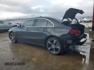 2021 Mercedes-Benz A 220 with VIN W1K3G4EB2MJ315124, listed as a Copart auction lot 87285244 with 26,914 mi miles and Salvage Title. Bid and sale history available at DreamBid. Image 2.