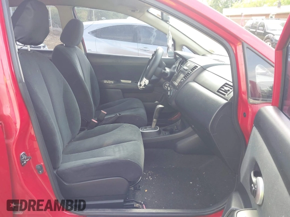 2012 Nissan Versa S with VIN 3N1BC1CPXCL360370, listed as a IAAI auction lot 42178631 with 160,556 mi miles. Bid and sale history available at carsss.com. Image 5.