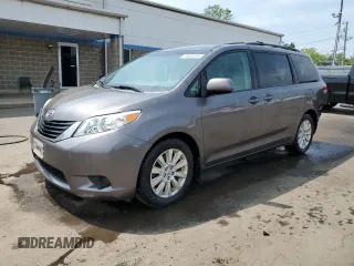 2014 Toyota Sienna LE with VIN 5TDJK3DC2ES079163, listed as a Copart auction lot 59503285 with 173,328 mi miles and Salvage title. Bid and sale history available at DreamBid. Image 1.