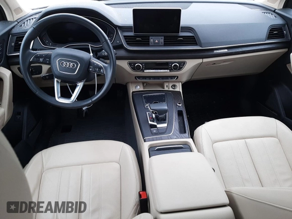 2020 Audi Q5 Premium Plus with VIN WA1BNAFY1L2059395, listed as a Copart auction lot 72979102 with 20,260 mi miles. Bid and sale history available at carsss.com. Image 8.