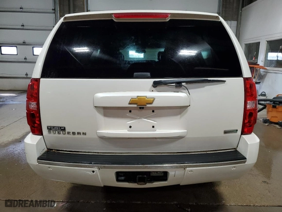 2012 Chevrolet Suburban LTZ with VIN 1GNSKKE74CR325522, listed as a Copart auction lot 52215745 with 214,973 mi miles and Clean Title. Bid and sale history available at carsss.com. Image 6.