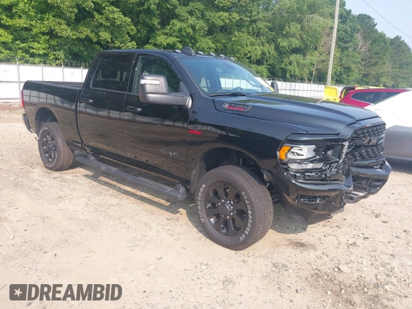 2024 Ram 2500 Big Horn with VIN 3C6UR5DL3RG269750, listed as a IAAI auction lot 42393351 with 12,442 mi miles and . Bid and sale history available at DreamBid. Image 1.