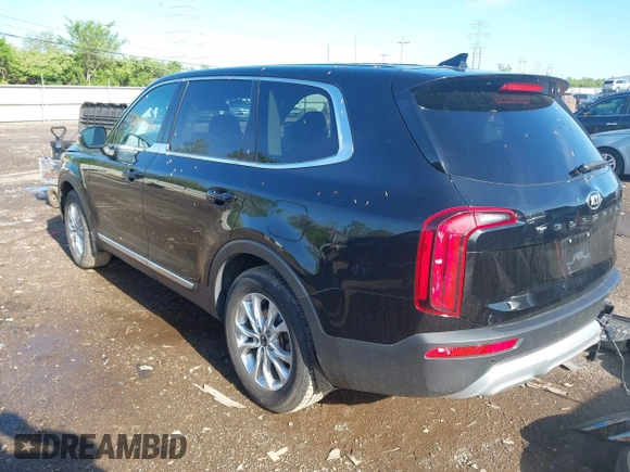 2020 Kia Telluride LX with VIN 5XYP24HC1LG010534, listed as a IAAI auction lot 42140688 with 121,113 mi miles and . Bid and sale history available at DreamBid. Image 3.