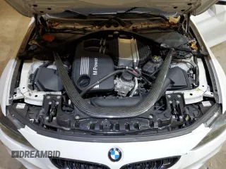 2017 BMW M4 with VIN WBS3R9C32HA014087, listed as a Copart auction lot 87033904 with 55,026 mi miles and Salvage title. Bid and sale history available at DreamBid. Image 11.