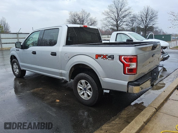 2018 Ford F-150 XL with VIN 1FTEW1EG9JKF15925, listed as a Copart auction lot 48240255 with 158,422 mi miles and Clean title. Bid and sale history available at DreamBid. Image 2.