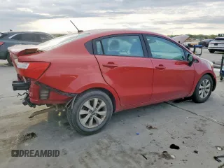 2017 Kia Rio EX with VIN KNADN4A30H6058618, listed as a Copart auction lot 49599575 with 97,654 mi miles and Salvage Title. Bid and sale history available at carsss.com. Image 3.