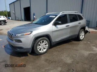 2015 Jeep Cherokee Sport z VIN 1C4PJLAB9FW731898, wystawiony jako Copart lot #55966565 z przebiegiem 114 137 mil mil oraz Szkoda całkowita • Salvage title. Historia ofert i sprzedaży dostępna na DreamBid. Obrazek 1.