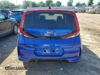 2021 Kia Soul GT-Line with VIN KNDJ63AU6M7764275, listed as a Copart auction lot 63784354 with 37,027 mi miles and Salvage Title. Bid and sale history available at DreamBid. Image 6.