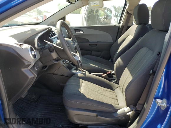 2020 Chevrolet Sonic LT with VIN 1G1JD5SB0L4143119, listed as a Copart auction lot 53456455 with 46,462 mi miles and Salvage title. Bid and sale history available at DreamBid. Image 7.