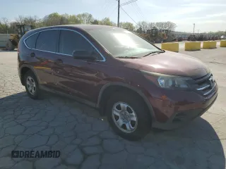 2014 Honda CR-V LX with VIN 5J6RM3H31EL040762, listed as a Copart auction lot 52512075 with 83,509 mi miles and Salvage Title. Bid and sale history available at carsss.com. Image 4.