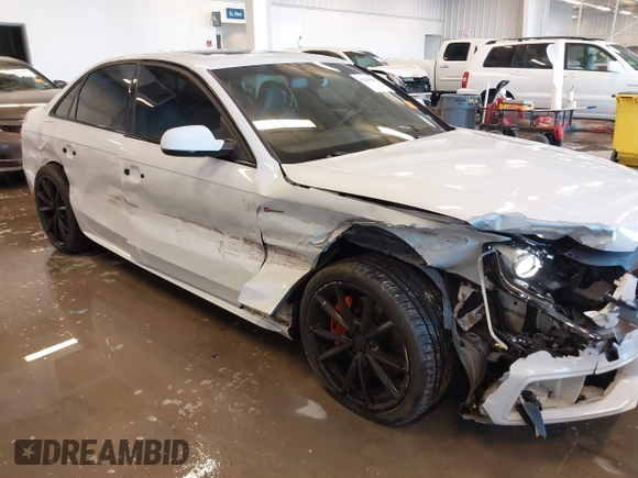 2016 Audi S4 Premium Plus with VIN WAUBGAFL3GA004914, listed as a IAAI auction lot 41296241 with 95,631 mi miles. Bid and sale history available at carsss.com. Image 6.