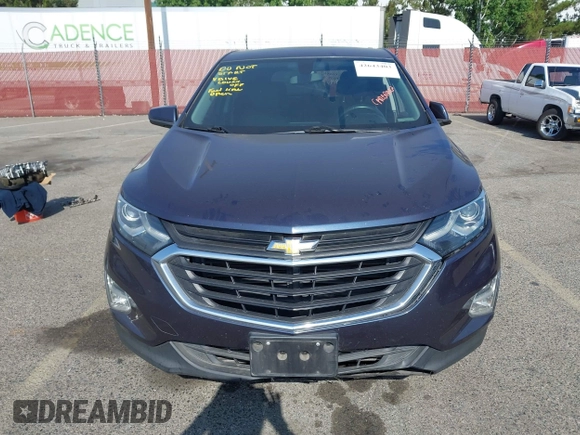 2018 Chevrolet Equinox LT with VIN 3GNAXJEV7JS536312, listed as a IAAI auction lot 42643403 with 168,673 mi miles and . Bid and sale history available at DreamBid. Image 13.
