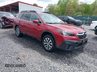 2020 Subaru Outback Premium with VIN 4S4BTAEC3L3230073, listed as a IAAI auction lot 42191917 with 47,662 mi miles and . Bid and sale history available at DreamBid. Image 1.