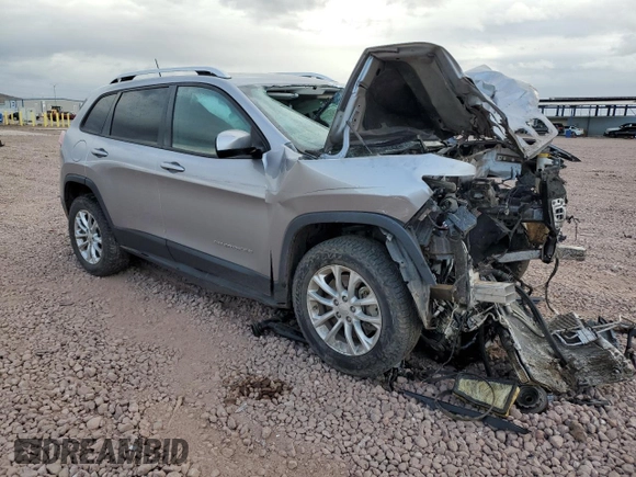 2020 Jeep Cherokee Latitude with VIN 1C4PJMCB6LD652067, listed as a Copart auction lot 48029875 with 127,562 mi miles and Salvage Title. Bid and sale history available at carsss.com. Image 4.