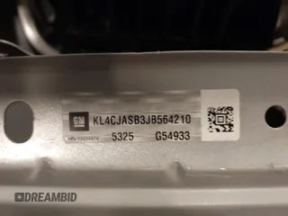 2018 Buick Encore Preferred with VIN KL4CJASB3JB564210, listed as a IAAI auction lot 41556273 with Not Provided miles. Bid and sale history available at carsss.com. Image 9.