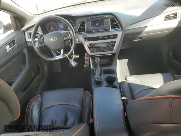 2015 Hyundai Sonata Sport with VIN 5NPE34AB7FH058686, listed as a Copart auction lot 51003985 with 61,458 mi miles and Salvage Title. Bid and sale history available at carsss.com. Image 8.