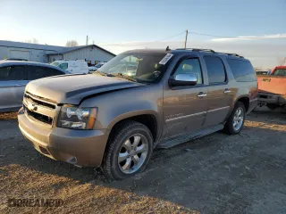 2012 Chevrolet Suburban LTZ with VIN 1GNSKKE71CR307236, listed as a Copart auction lot 42536785 with 205,539 mi miles and Salvage Title. Bid and sale history available at carsss.com. Image 1.