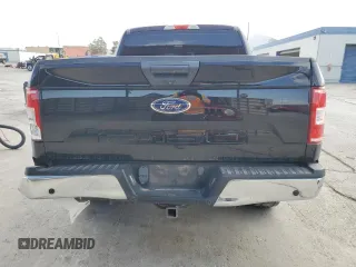 2018 Ford F-150 XL with VIN 1FTEW1C5XJKC65757, listed as a Copart auction lot 51296395 with 103,983 mi miles and Salvage Title. Bid and sale history available at carsss.com. Image 6.