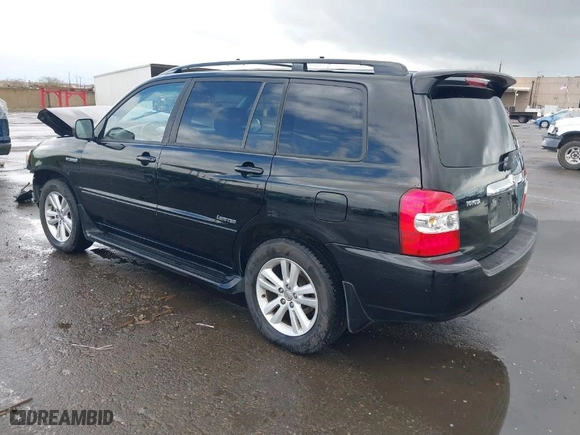 2006 Toyota Highlander Hybrid with VIN JTEDW21A660011575, listed as a IAAI auction lot 41799387 with 177,209 mi miles. Bid and sale history available at carsss.com. Image 3.