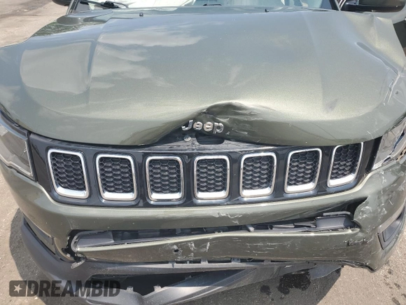 2017 Jeep Compass Latitude с VIN 3C4NJDBB2HT656434, выставлен на аукционе Copart как лот 60483215 с пробегом 75 781 миль миль и Списание • Salvage title. История ставок и продаж доступна на DreamBid. Изображение 12.