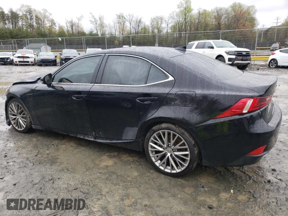 2016 Lexus IS 300/350 with VIN JTHCM1D25G5012143, listed as a Copart auction lot 51346405 with 110,106 mi miles and Salvage Title. Bid and sale history available at DreamBid. Image 2.