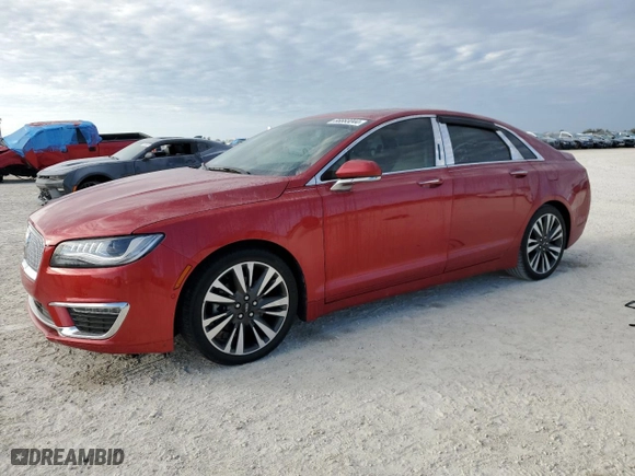 2020 Lincoln MKZ Hybrid Reserve with VIN 3LN6L5LU7LR620664, listed as a Copart auction lot 86883044 with 22,054 mi miles and Salvage Title. Bid and sale history available at carsss.com. Image 1.