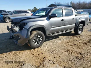 2021 Toyota Tacoma SR with VIN 3TMCZ5ANXMM398752, listed as a Copart auction lot 46706445 with 77,643 mi miles and Salvage title. Bid and sale history available at DreamBid. Image 1.