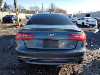 2015 Audi A6 3.0T Prestige with VIN WAUHGAFC0FN038956, listed as a Copart auction lot 49525755 with 135,972 mi miles and Salvage Title. Bid and sale history available at carsss.com. Image 6.