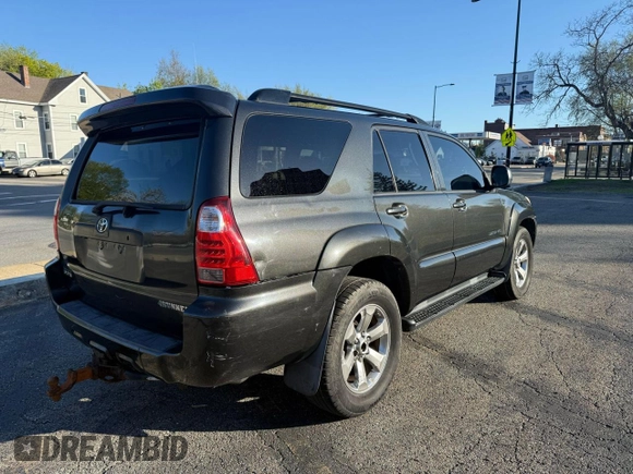 2008 Toyota 4Runner Limited with VIN JTEBT17R388043735, listed as a Copart auction lot 55177845 with 255,829 mi miles and Clean Title. Bid and sale history available at DreamBid. Image 4.